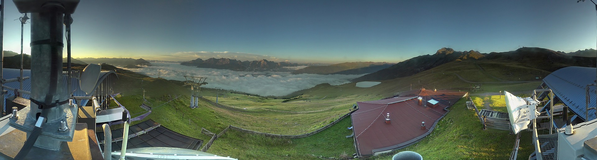 Archiv Foto Webcam Lienz: Panorama Zettersfeld