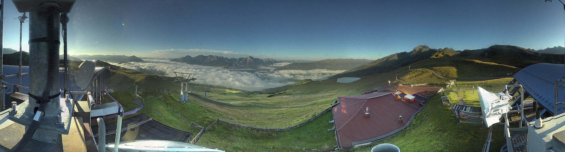 Archiv Foto Webcam Lienz: Panorama Zettersfeld
