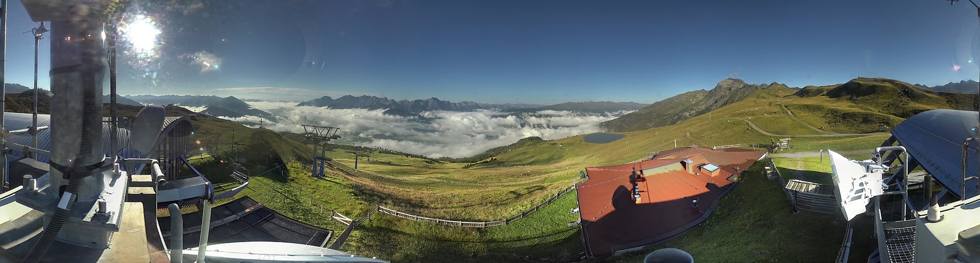 Archiv Foto Webcam Lienz: Panorama Zettersfeld