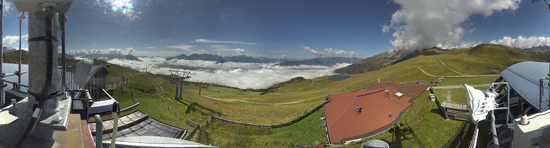 Archiv Foto Webcam Lienz: Panorama Zettersfeld