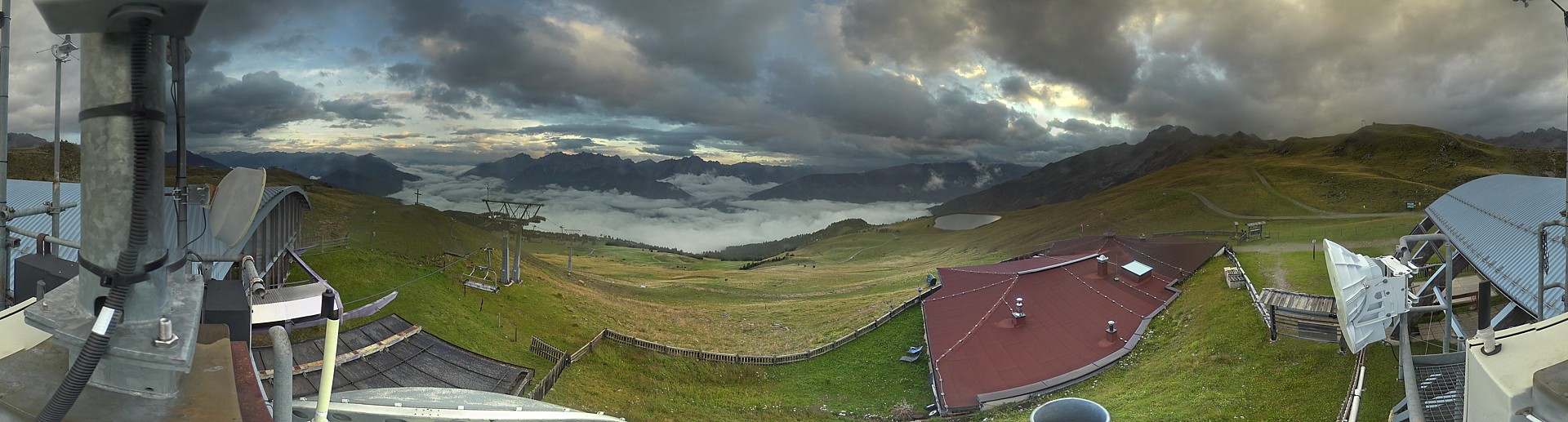 Archiv Foto Webcam Lienz: Panorama Zettersfeld