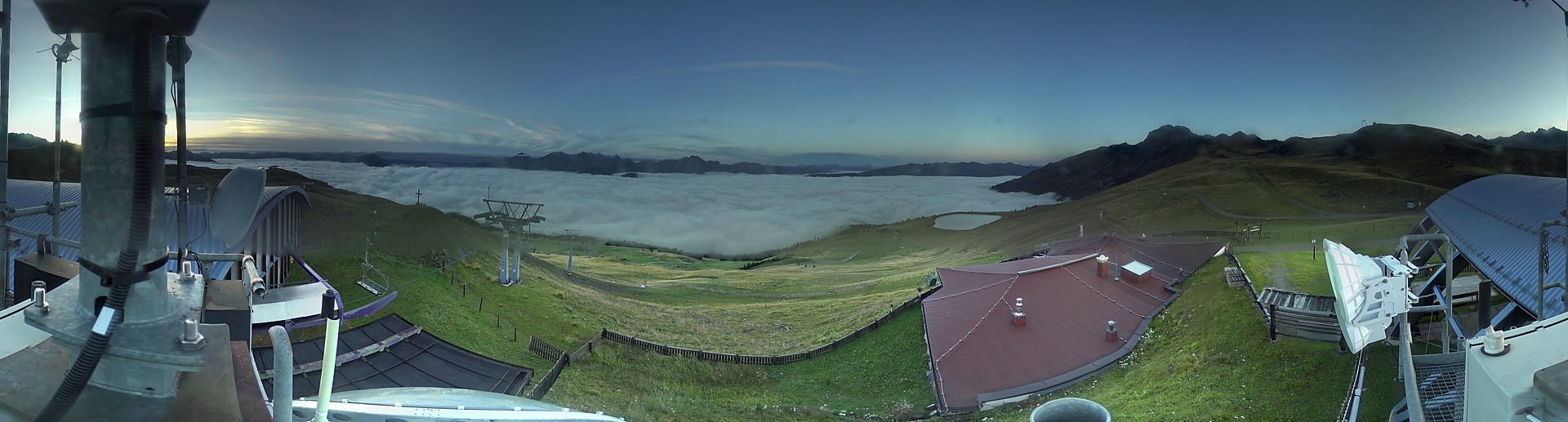 Archiv Foto Webcam Lienz: Panorama Zettersfeld