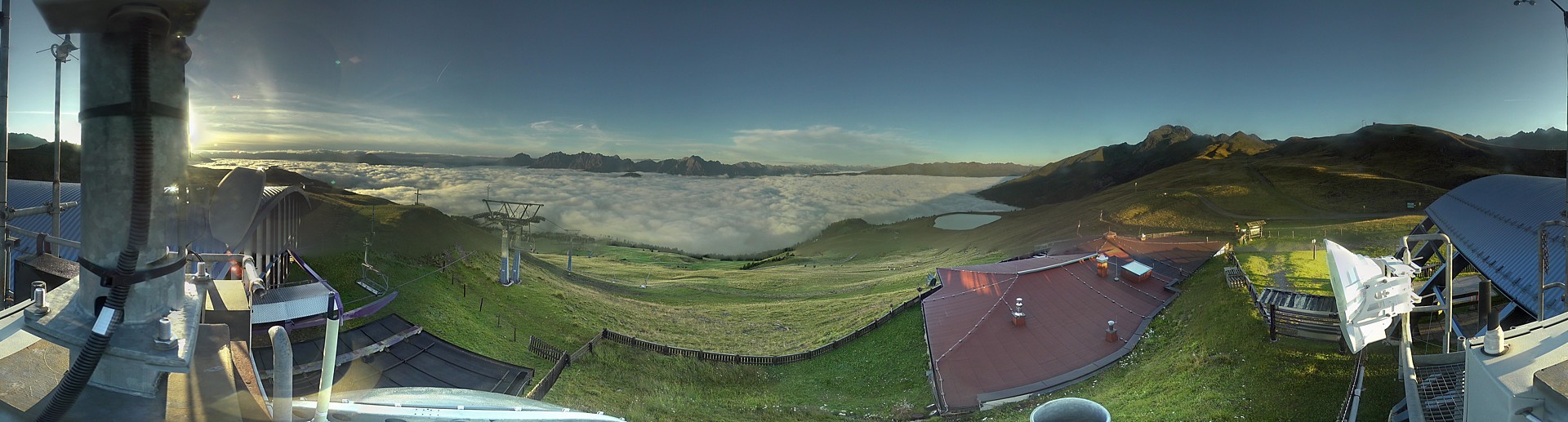 Archiv Foto Webcam Lienz: Panorama Zettersfeld