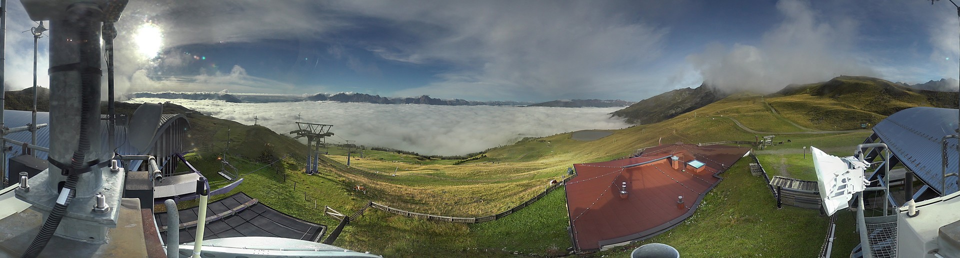 Archiv Foto Webcam Lienz: Panorama Zettersfeld
