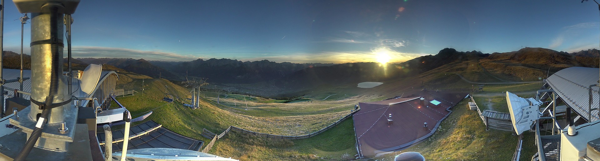Archiv Foto Webcam Lienz: Panorama Zettersfeld