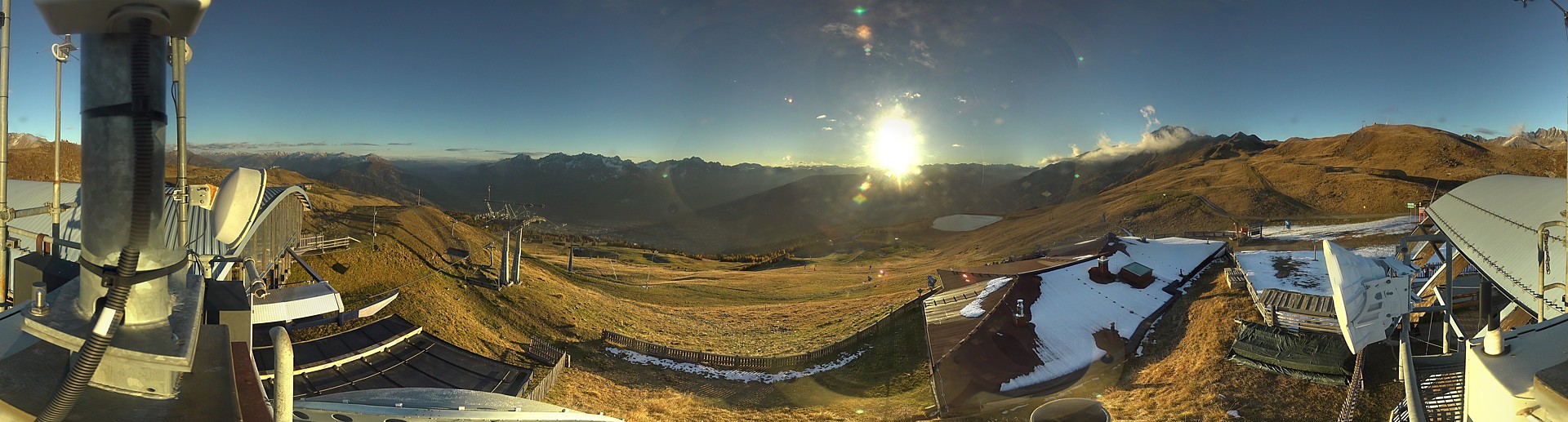 Archiv Foto Webcam Lienz: Panorama Zettersfeld