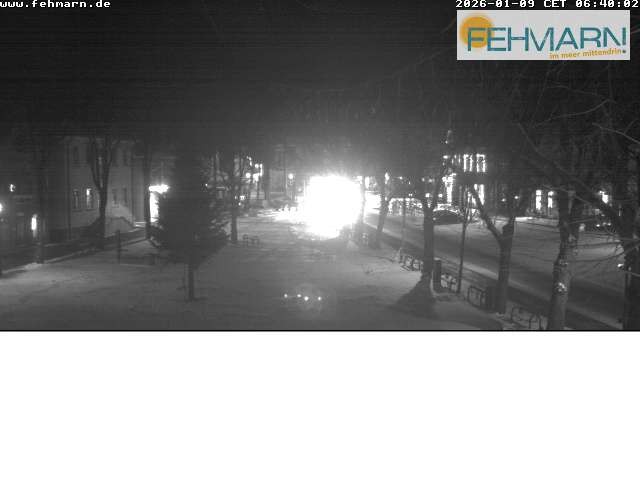 Archiv Foto Webcam Fehmarn: Marktplatz in Burg