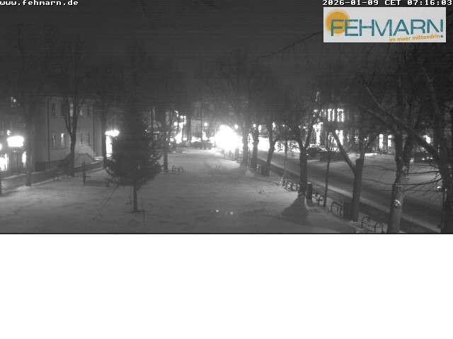 Archiv Foto Webcam Fehmarn: Marktplatz in Burg