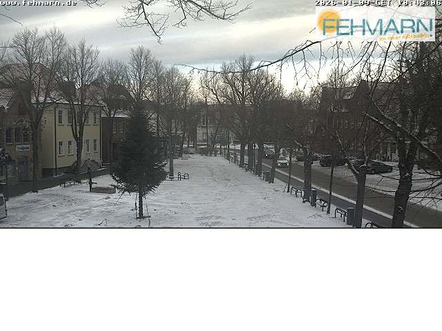 Archiv Foto Webcam Fehmarn: Marktplatz in Burg