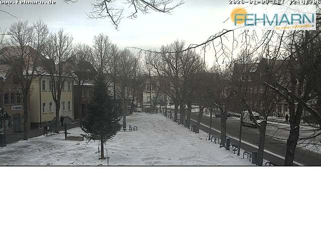 Archiv Foto Webcam Fehmarn: Marktplatz in Burg