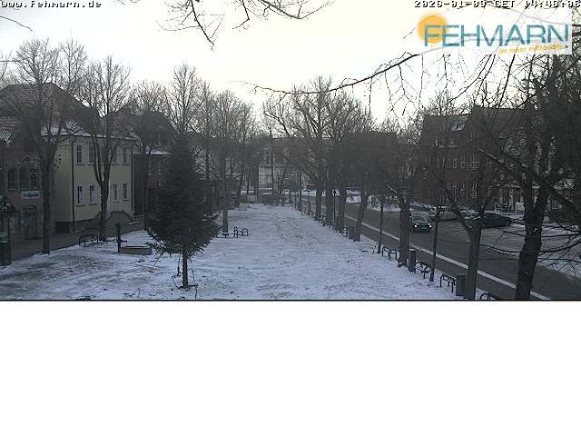 Archiv Foto Webcam Fehmarn: Marktplatz in Burg