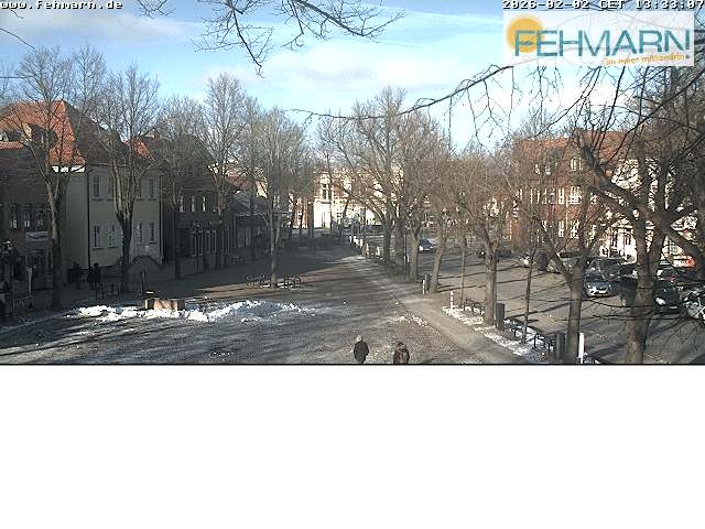 Archiv Foto Webcam Fehmarn: Marktplatz in Burg