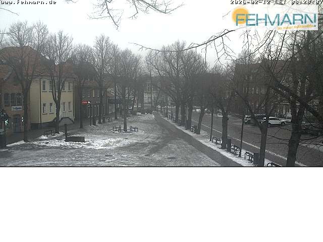 Archiv Foto Webcam Fehmarn: Marktplatz in Burg