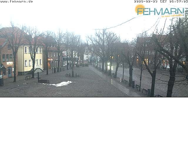 Archiv Foto Webcam Fehmarn: Marktplatz in Burg