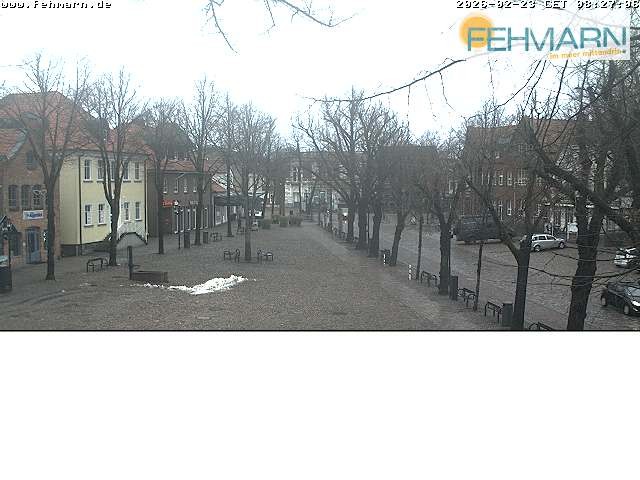 Archiv Foto Webcam Fehmarn: Marktplatz in Burg