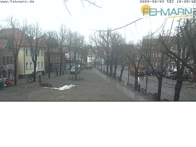 Archiv Foto Webcam Fehmarn: Marktplatz in Burg