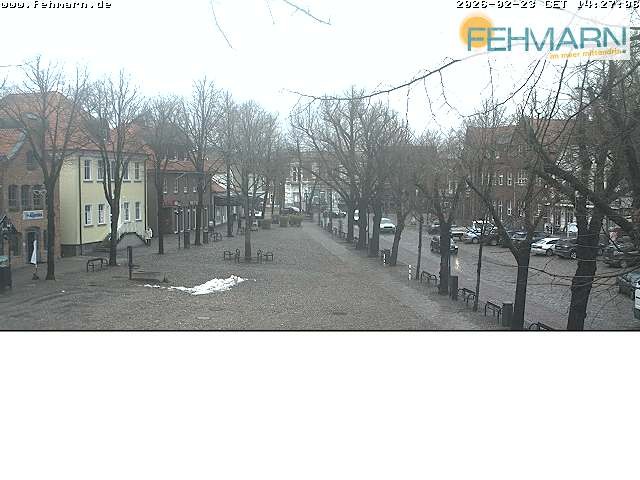 Archiv Foto Webcam Fehmarn: Marktplatz in Burg