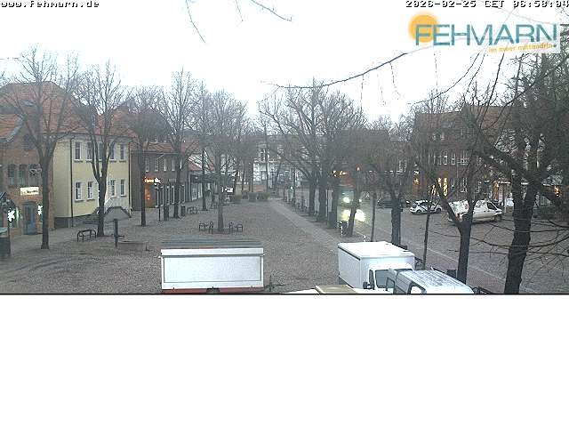 Archiv Foto Webcam Fehmarn: Marktplatz in Burg