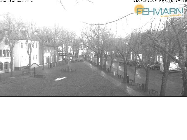 Archiv Foto Webcam Fehmarn: Marktplatz in Burg