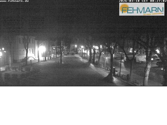Archiv Foto Webcam Fehmarn: Marktplatz in Burg
