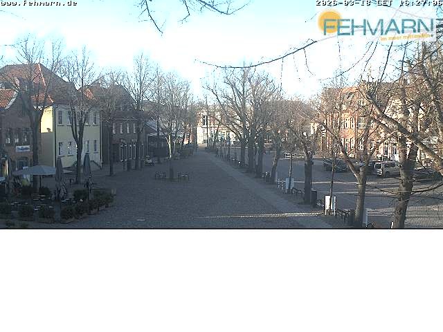 Archiv Foto Webcam Fehmarn: Marktplatz in Burg