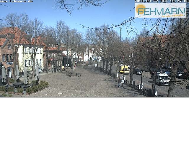 Archiv Foto Webcam Fehmarn: Marktplatz in Burg