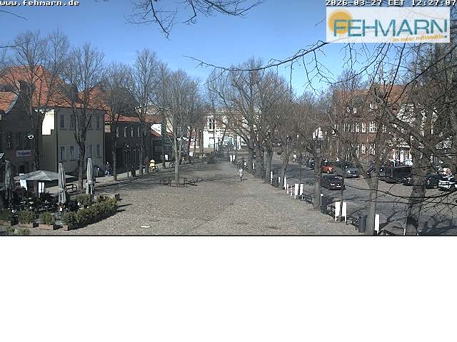 Archiv Foto Webcam Fehmarn: Marktplatz in Burg
