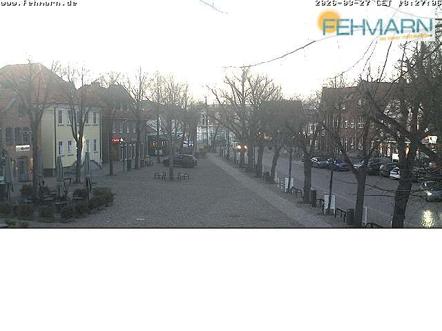 Archiv Foto Webcam Fehmarn: Marktplatz in Burg