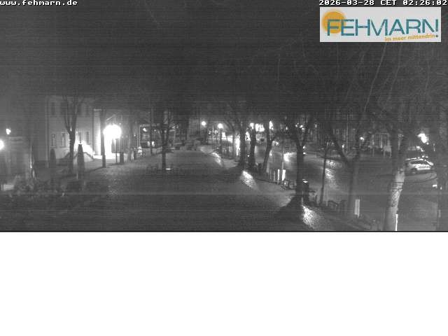 Archived image Webcam Fehmarn: View Market Place in Burg