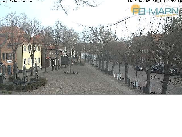 Archiv Foto Webcam Fehmarn: Marktplatz in Burg