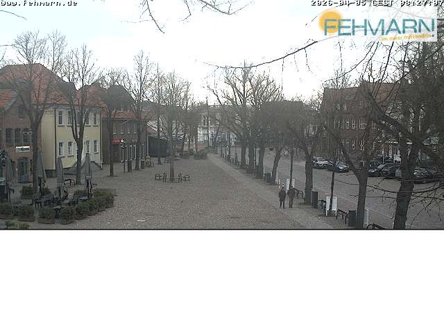 Archiv Foto Webcam Fehmarn: Marktplatz in Burg