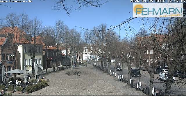 Archiv Foto Webcam Fehmarn: Marktplatz in Burg