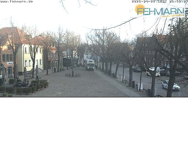 Archiv Foto Webcam Fehmarn: Marktplatz in Burg