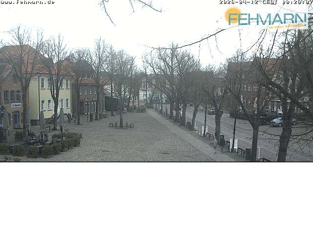 Archived image Webcam Fehmarn: View Market Place in Burg