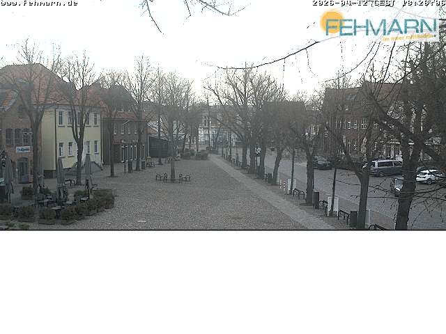Archived image Webcam Fehmarn: View Market Place in Burg