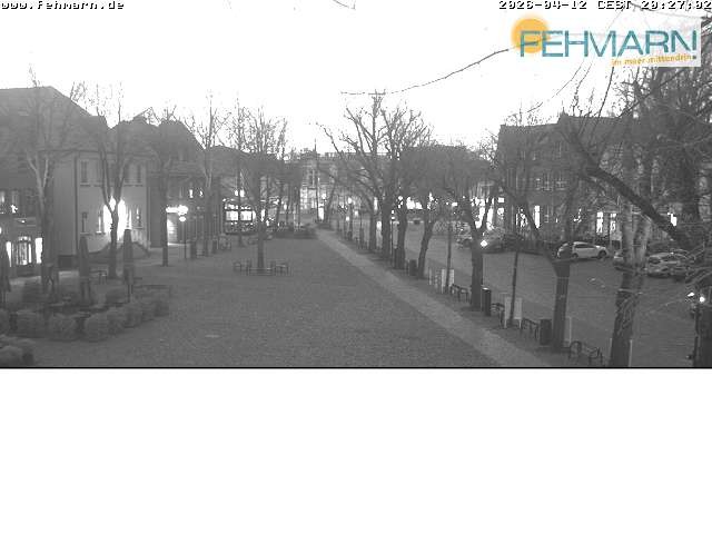 Archived image Webcam Fehmarn: View Market Place in Burg