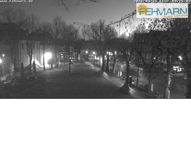Archiv Foto Webcam Fehmarn: Marktplatz in Burg