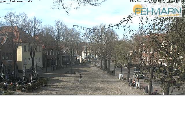 Archiv Foto Webcam Fehmarn: Marktplatz in Burg