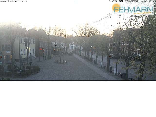 Archiv Foto Webcam Fehmarn: Marktplatz in Burg