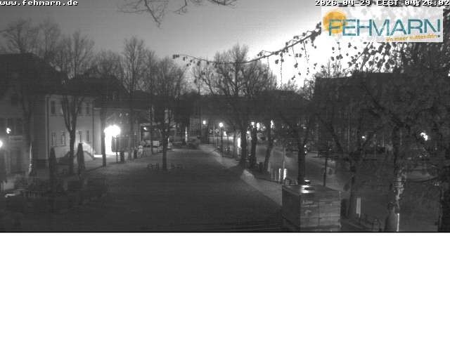 Archiv Foto Webcam Fehmarn: Marktplatz in Burg
