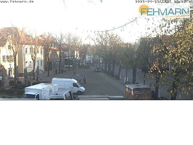 Archiv Foto Webcam Fehmarn: Marktplatz in Burg