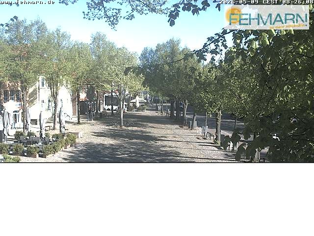 Archiv Foto Webcam Fehmarn: Marktplatz in Burg