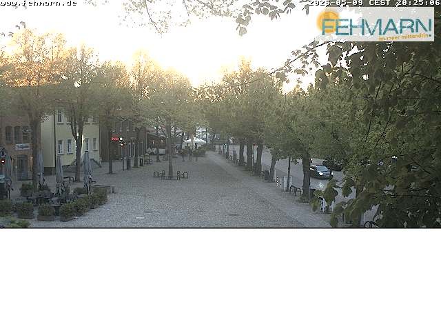 Archiv Foto Webcam Fehmarn: Marktplatz in Burg