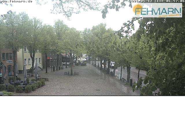 Archiv Foto Webcam Fehmarn: Marktplatz in Burg
