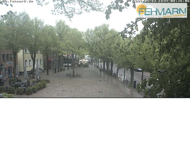 Archiv Foto Webcam Fehmarn: Marktplatz in Burg
