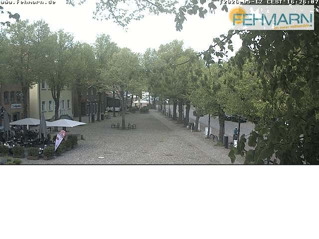 Archiv Foto Webcam Fehmarn: Marktplatz in Burg