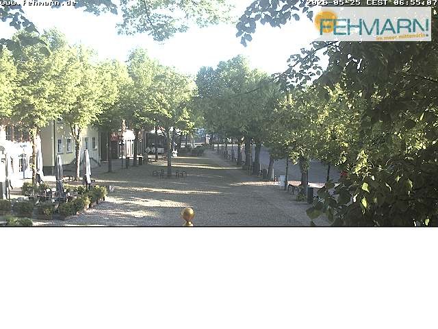 Archiv Foto Webcam Fehmarn: Marktplatz in Burg