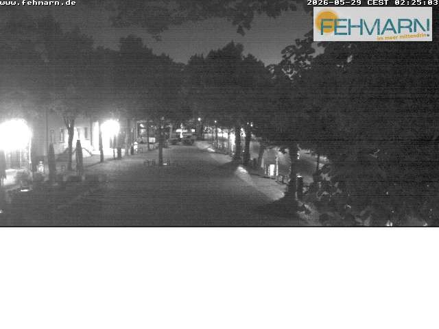Archiv Foto Webcam Fehmarn: Marktplatz in Burg