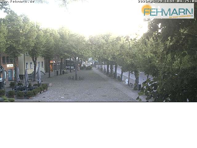 Archiv Foto Webcam Fehmarn: Marktplatz in Burg