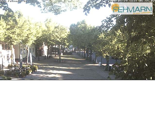Archiv Foto Webcam Fehmarn: Marktplatz in Burg